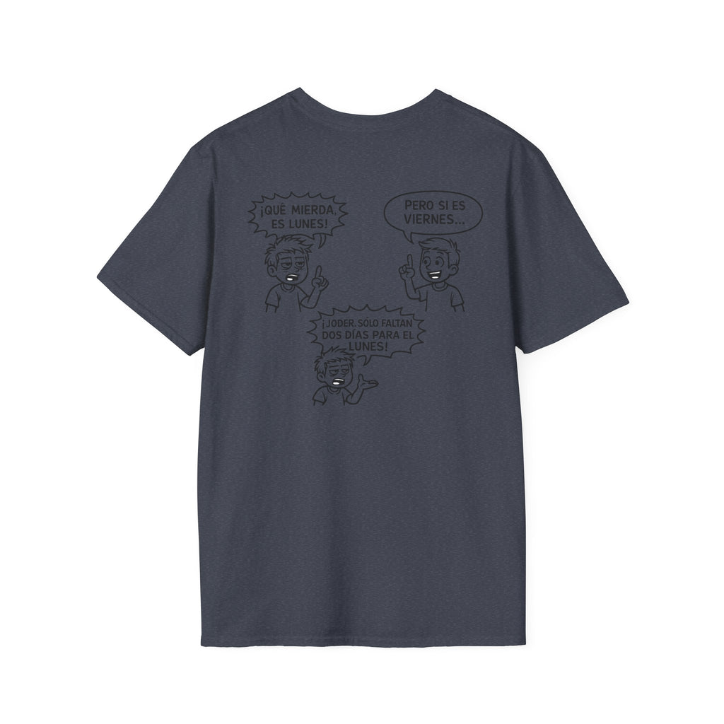Camiseta "¡Qué Mierda, Es Lunes!" | Detallia
