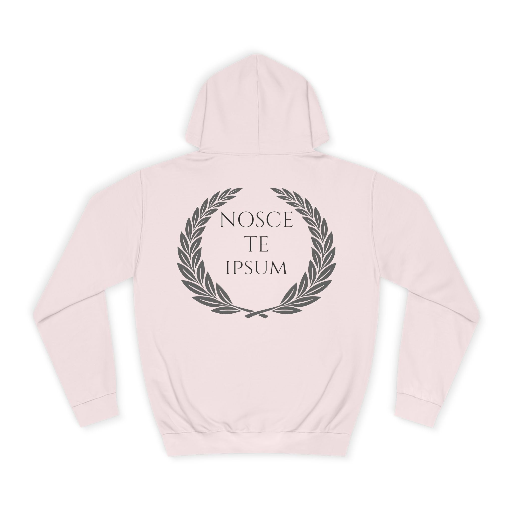 Sudadera Estoica "Nosce Te Ipsum" | Diseño Clásico con Corona de Laurel | Detallia