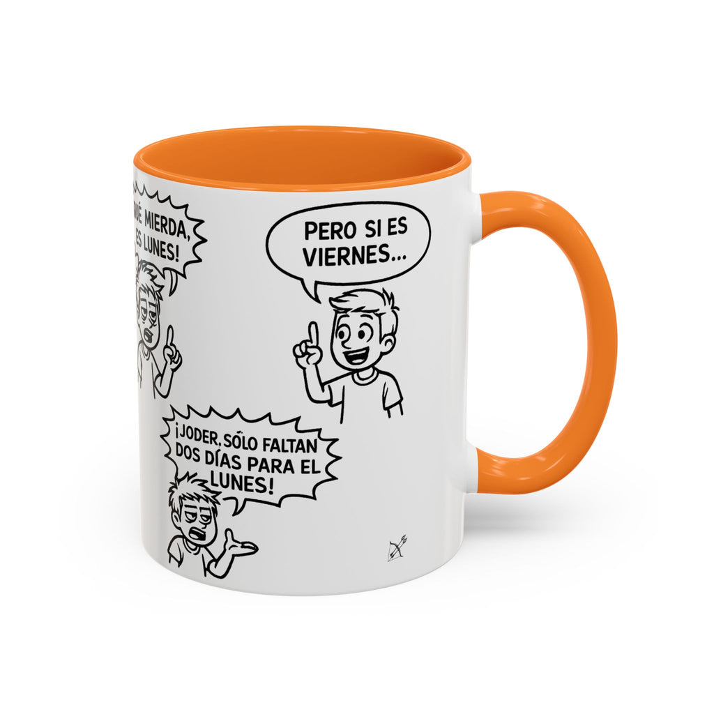 Taza "¡Qué Mierda, Es Lunes!" | Detallia