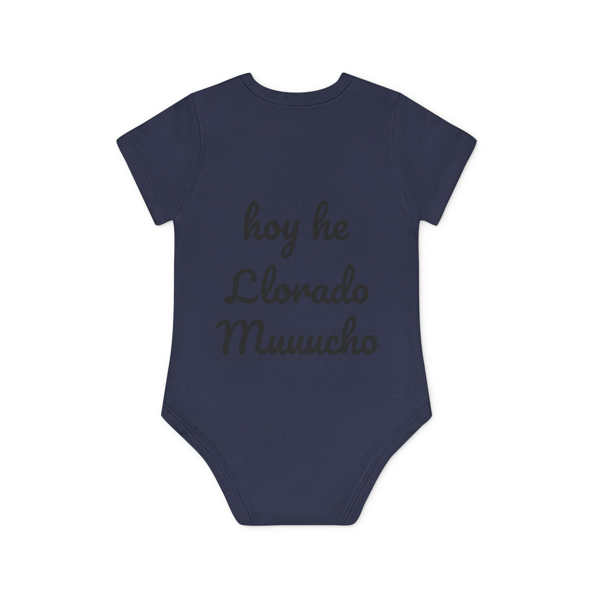Body Bebé "El que no Llora no Mama" - vista trasera