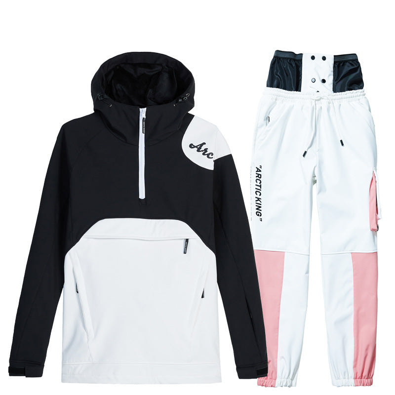 Conjunto de Esquí Cortavientos de Invierno