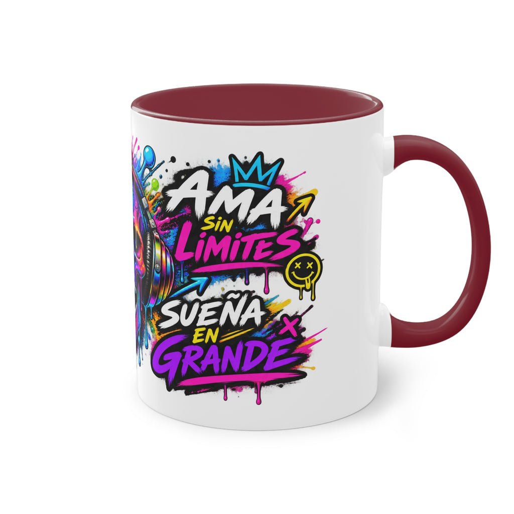 Taza Calavera Vive Sin Miedos | Detallia