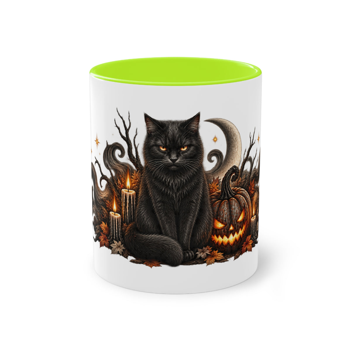 Taza Gato Negro de Halloween | Detallia