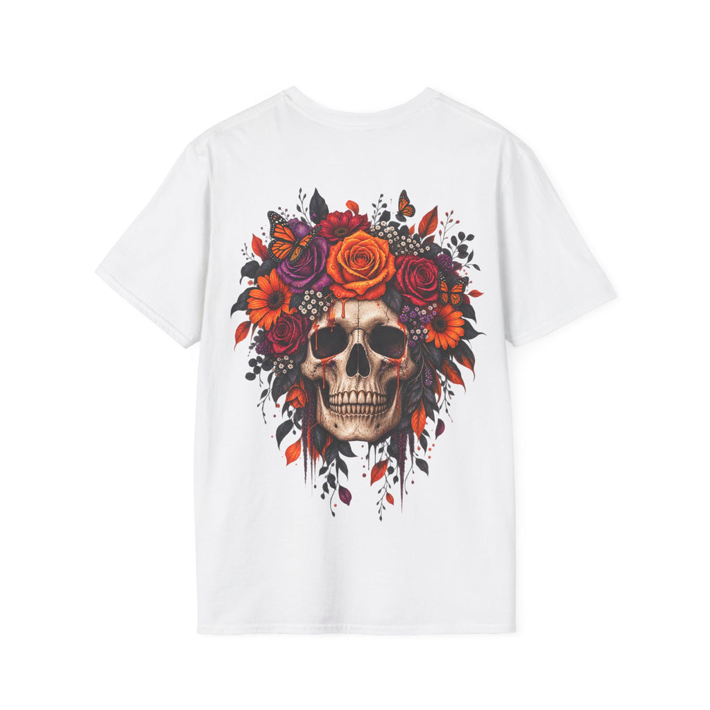 Camiseta Calavera Floral | Detallia