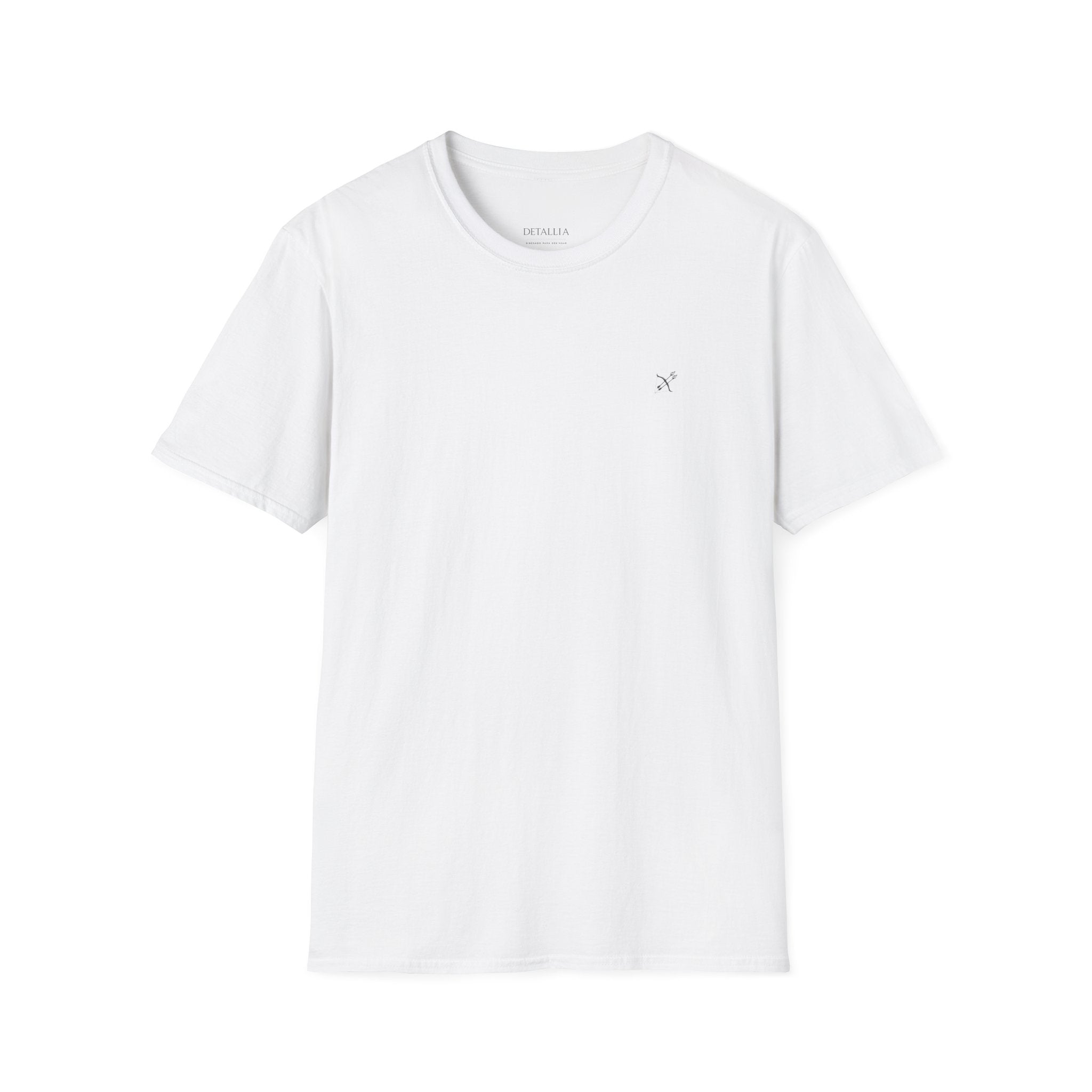 Camiseta Lobo Azul Místico - vista trasera