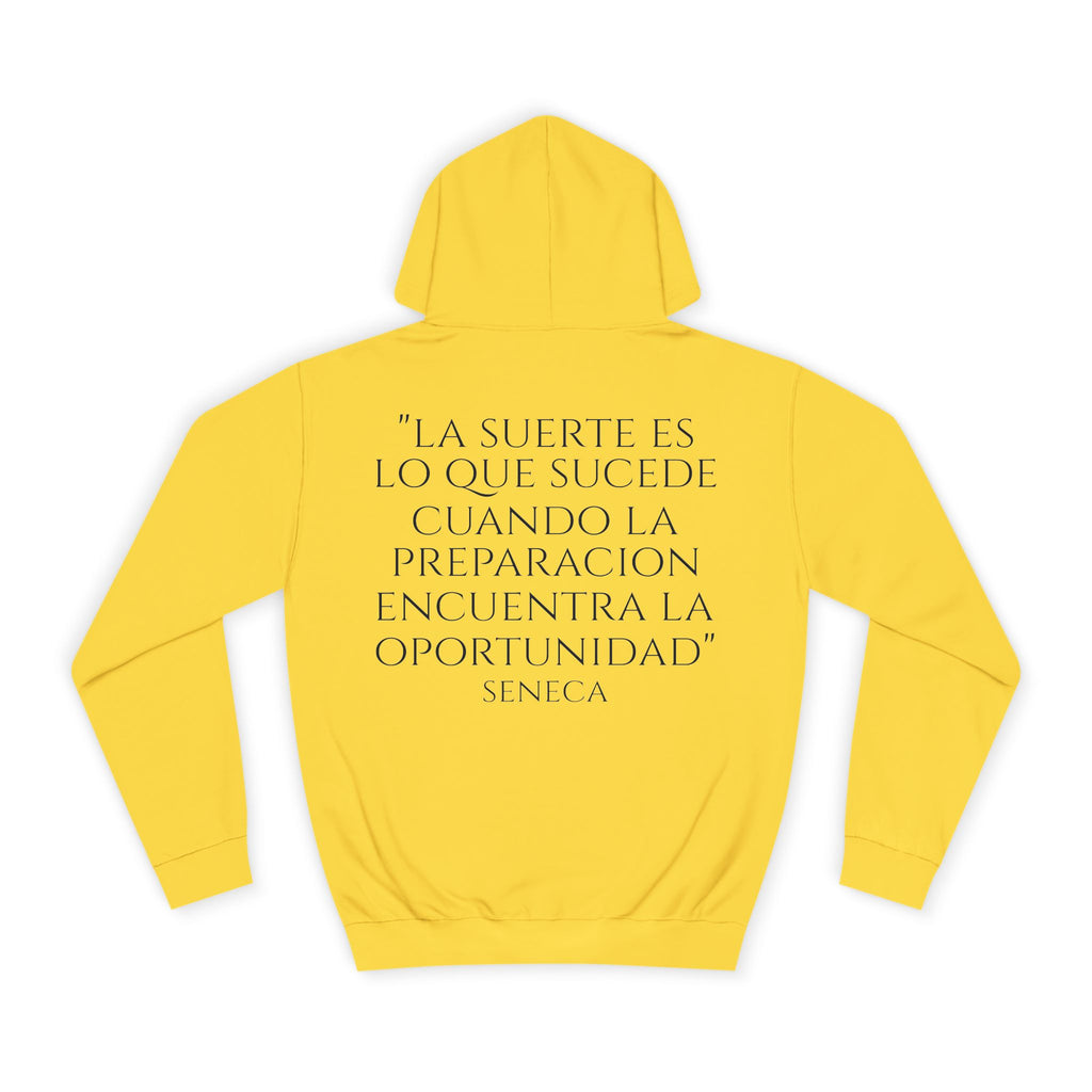 Sudadera "La Suerte Favorece a los Preparados" | Detallia