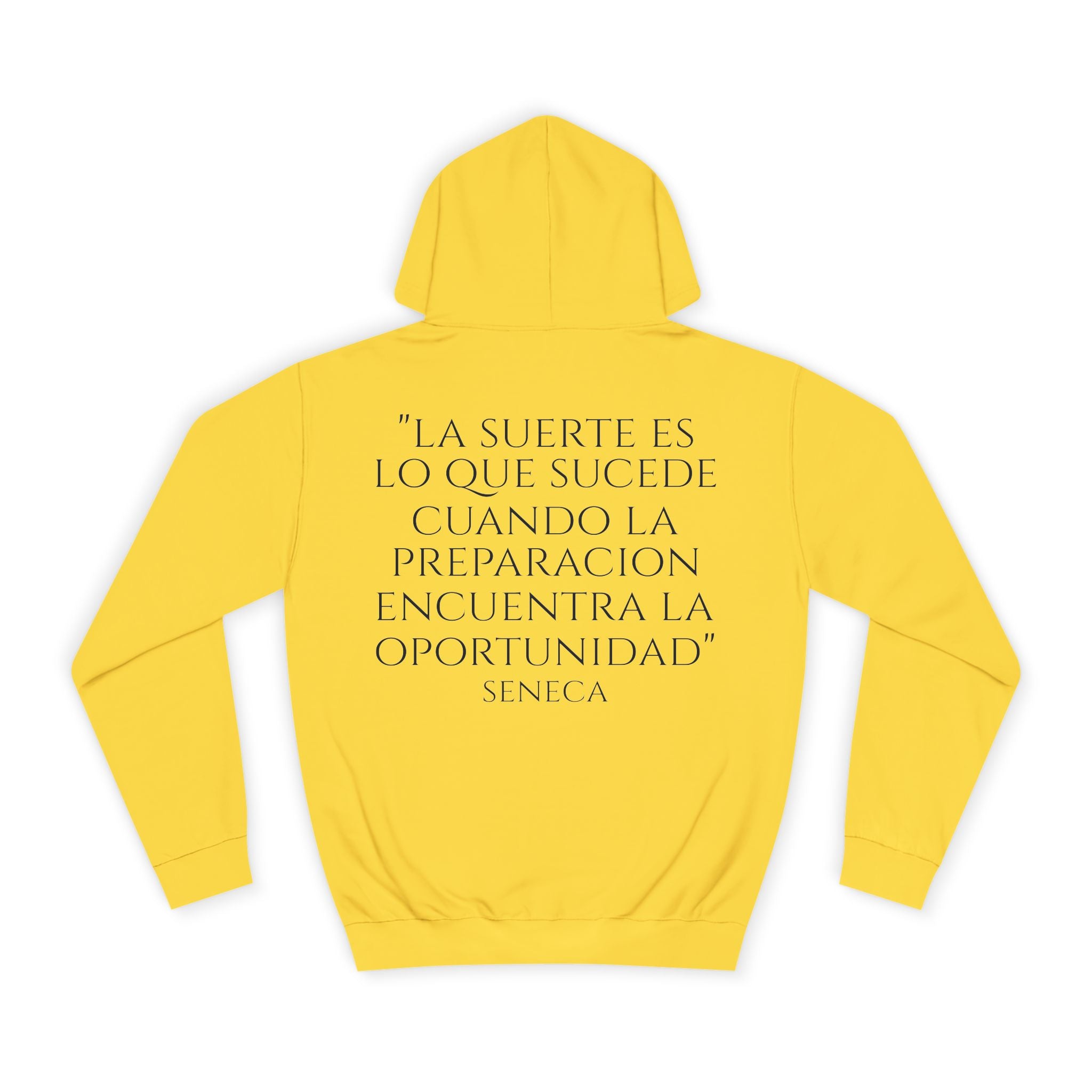 Sudadera "La Suerte Favorece a los Preparados" | Detallia