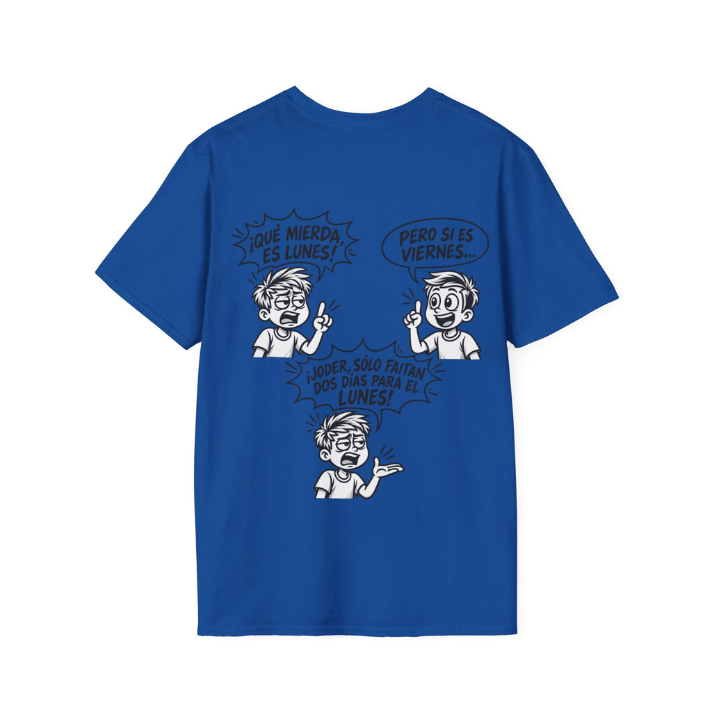 Camiseta "¡Qué Mierda, Es Lunes!" | Detallia