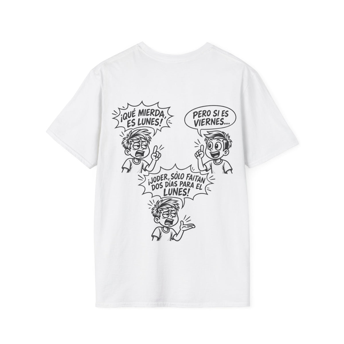 Camiseta "¡Qué Mierda, Es Lunes!" | Detallia
