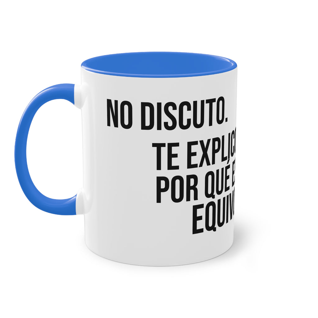 Taza No Discuto | Detallia
