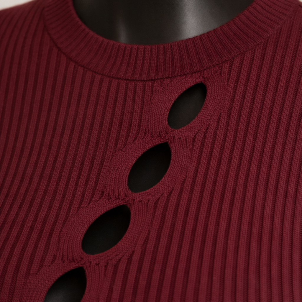 Top Cleo Cropped con Aberturas | Detallia