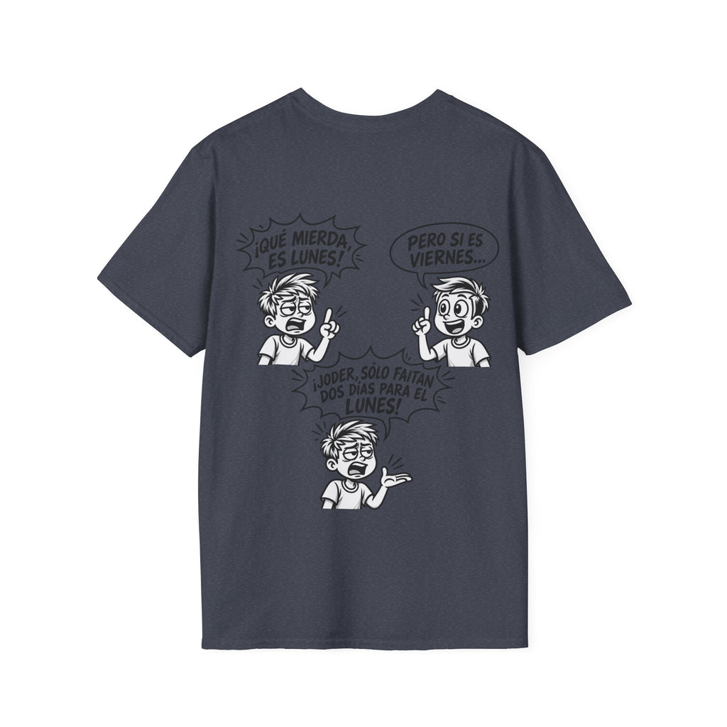 Camiseta "¡Qué Mierda, Es Lunes!" | Detallia