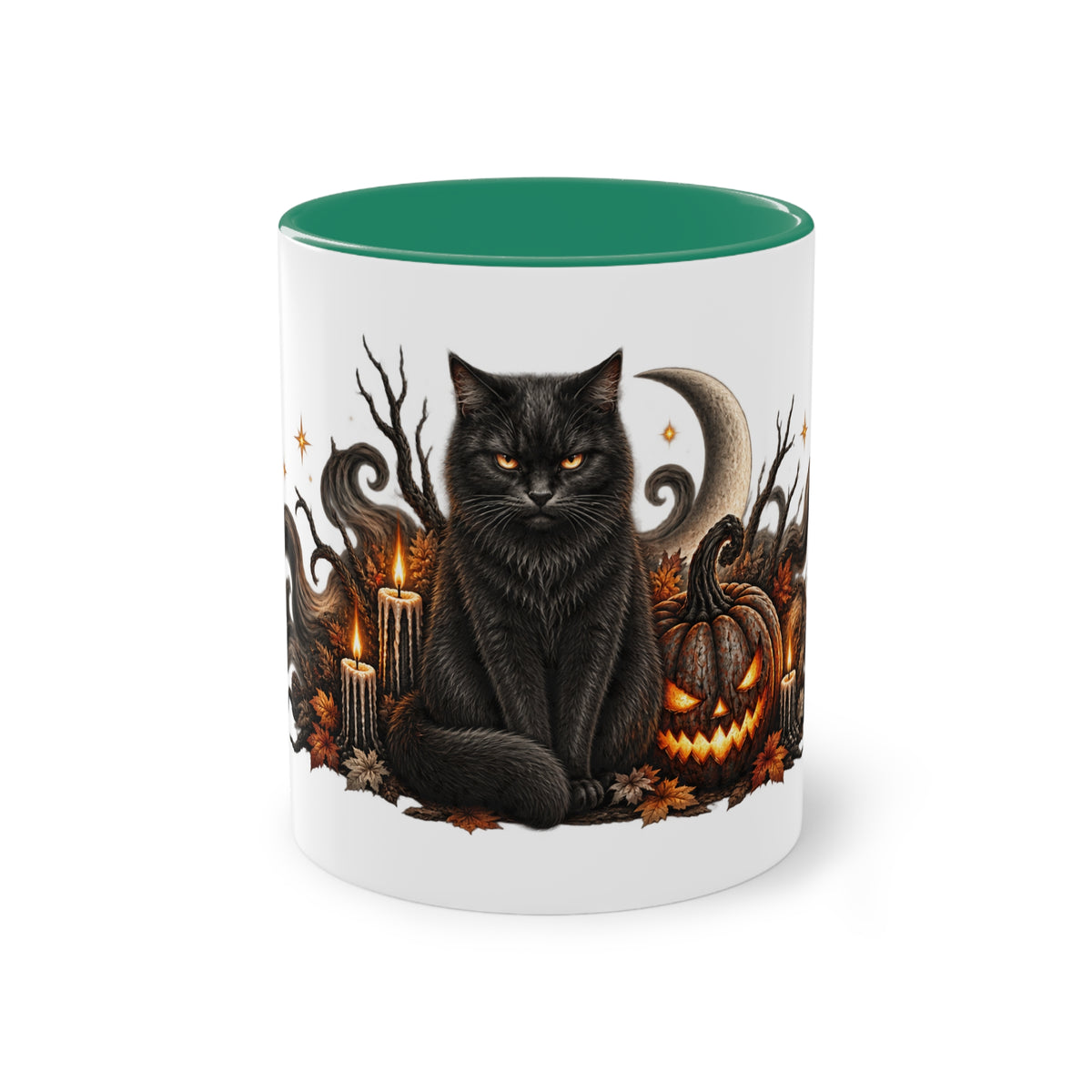 Taza Gato Negro de Halloween | Detallia