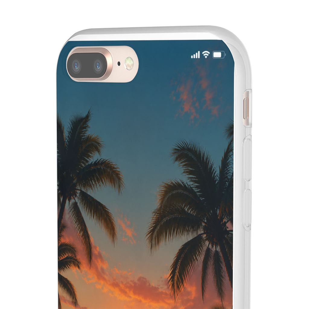 Funda Móvil Llamada Atardecer Tropical | Detallia