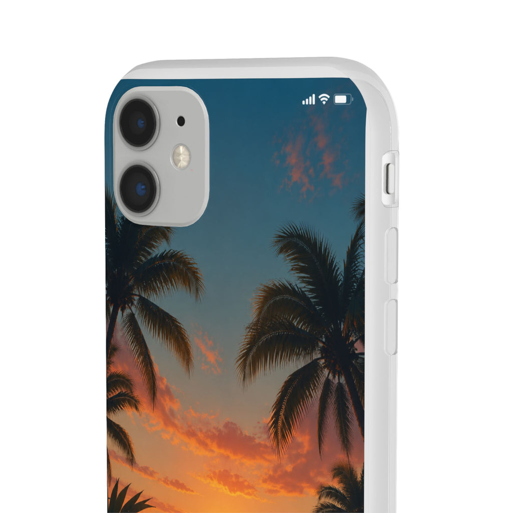 Funda Móvil Llamada Atardecer Tropical | Detallia