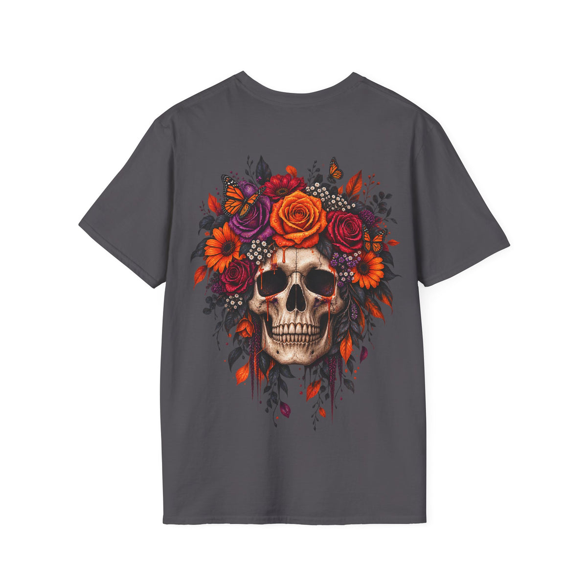 Camiseta Calavera Floral | Detallia