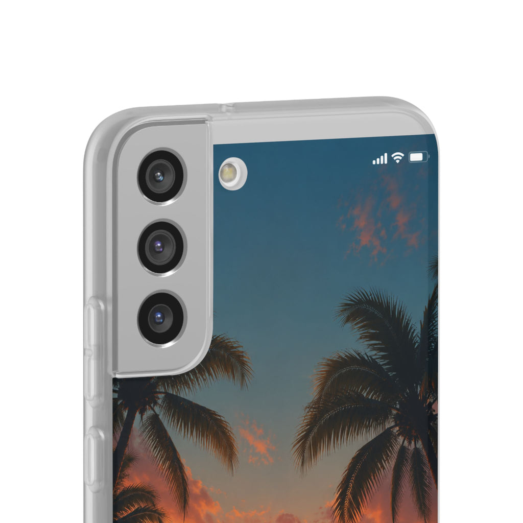 Funda Móvil Llamada Atardecer Tropical | Detallia