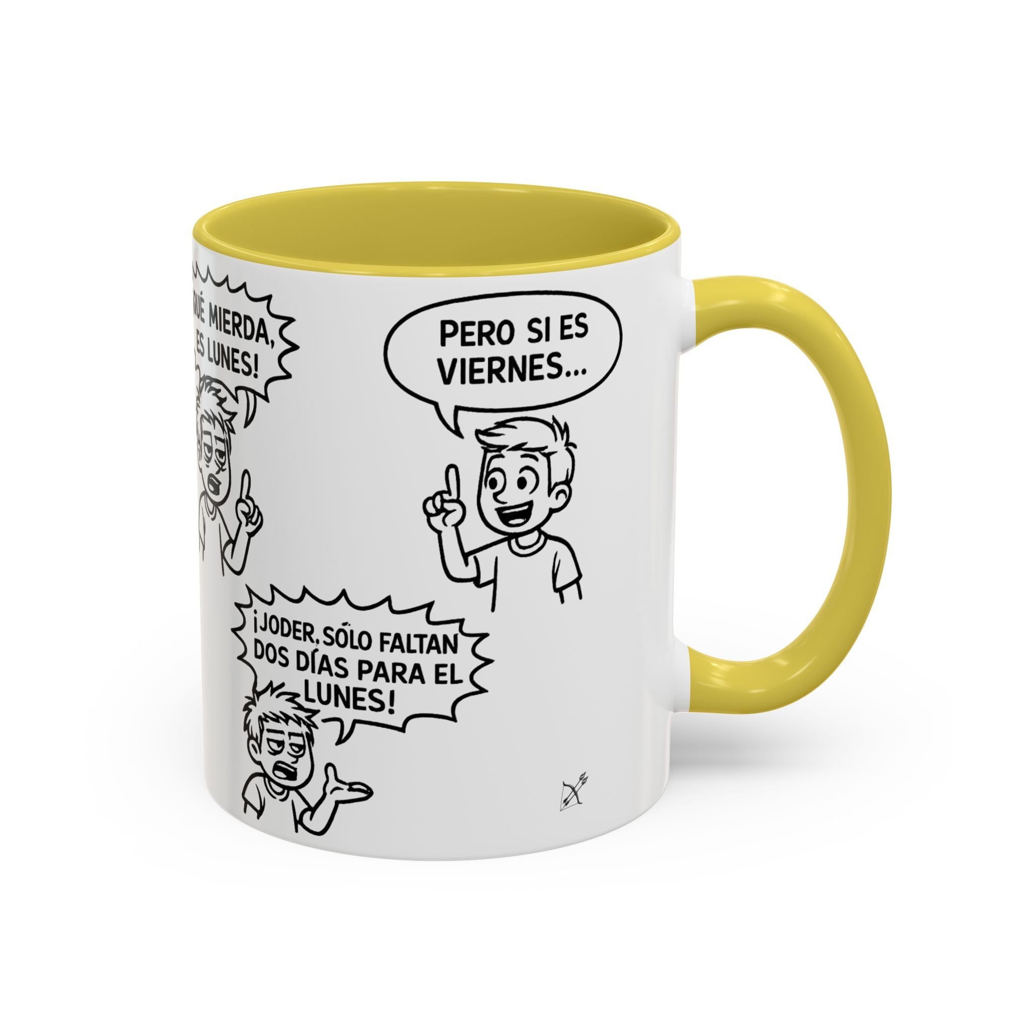 Taza "¡Qué Mierda, Es Lunes!" | Detallia