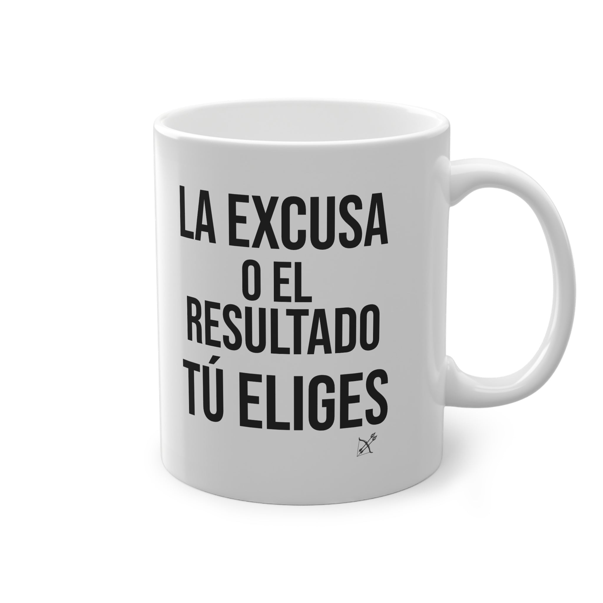 Taza "La Excusa o el Resultado" | Detallia