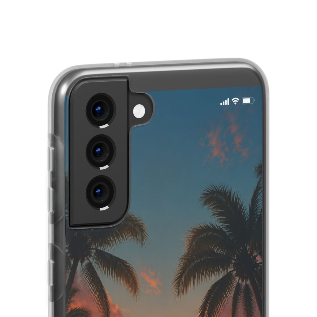 Funda Móvil Llamada Atardecer Tropical | Detallia