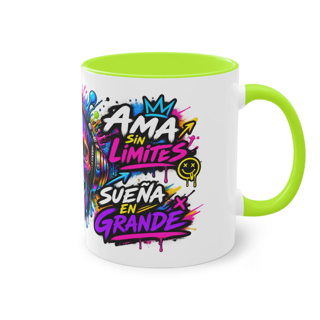 Taza Calavera Vive Sin Miedos | Detallia