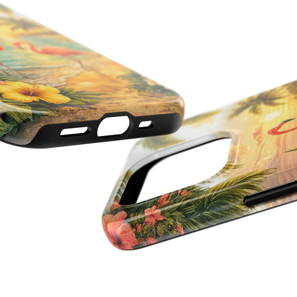 Funda Móvil Flamencos Tropical | Detallia