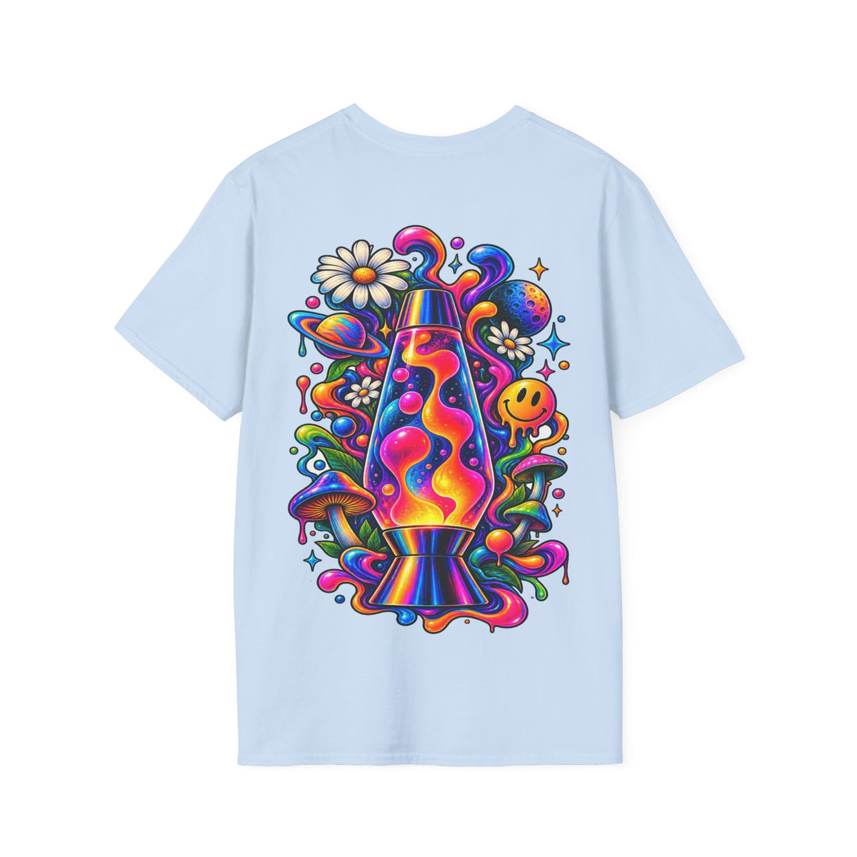 Camiseta Lámpara de Lava Psicodélica | Detallia