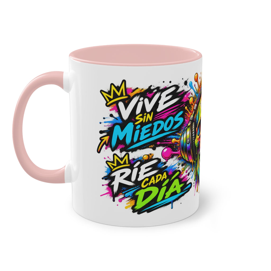 Taza Calavera Vive Sin Miedos | Detallia