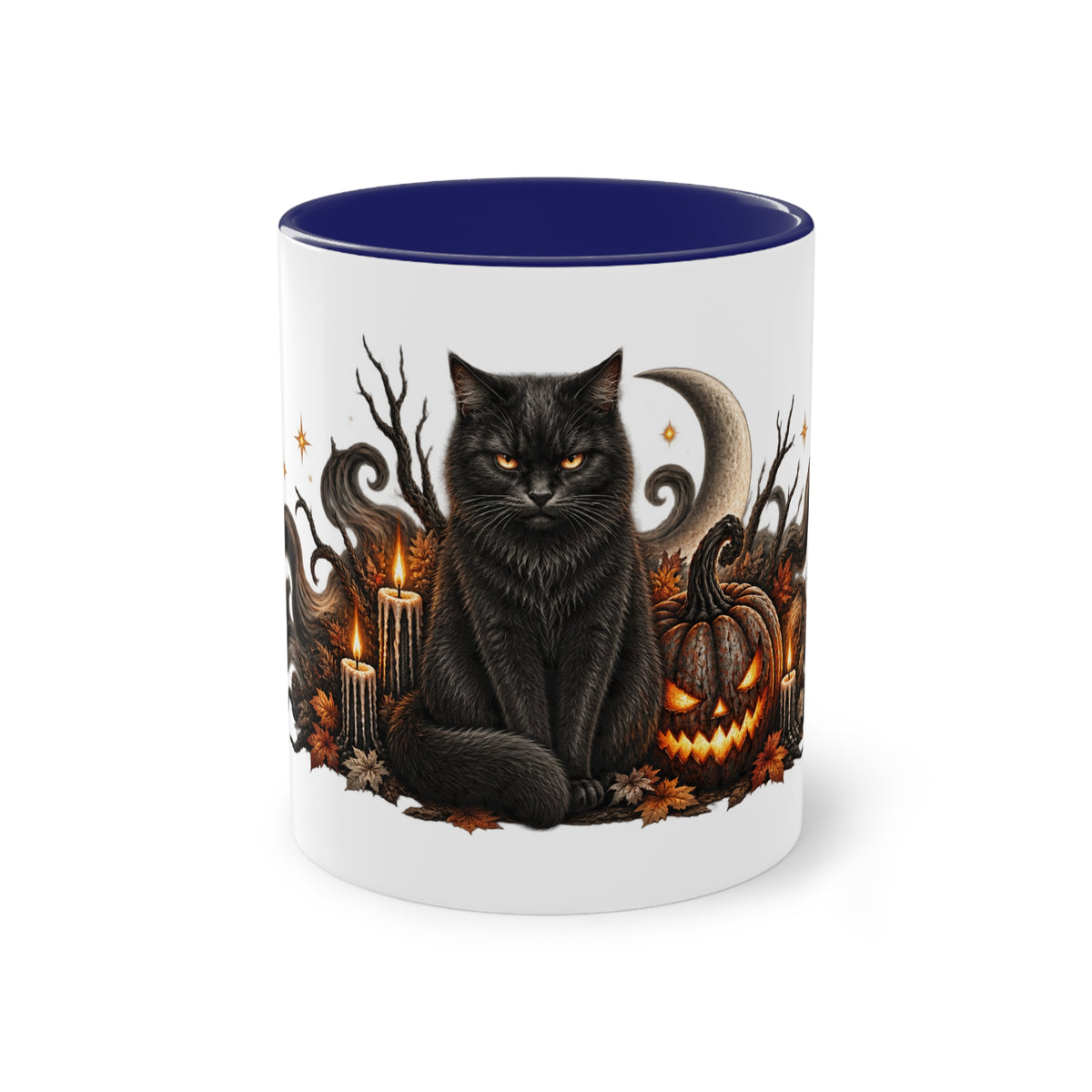 Taza Gato Negro de Halloween | Detallia