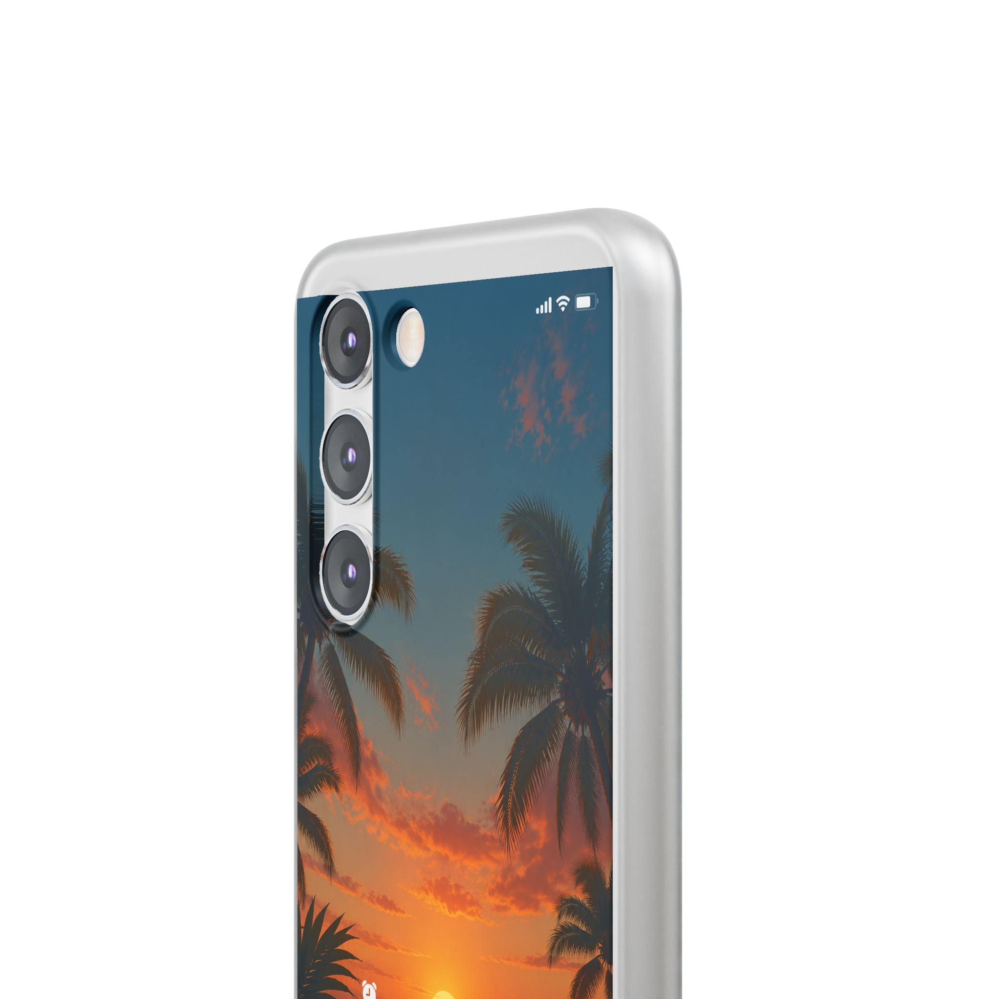 Funda Móvil Llamada Atardecer Tropical | Detallia