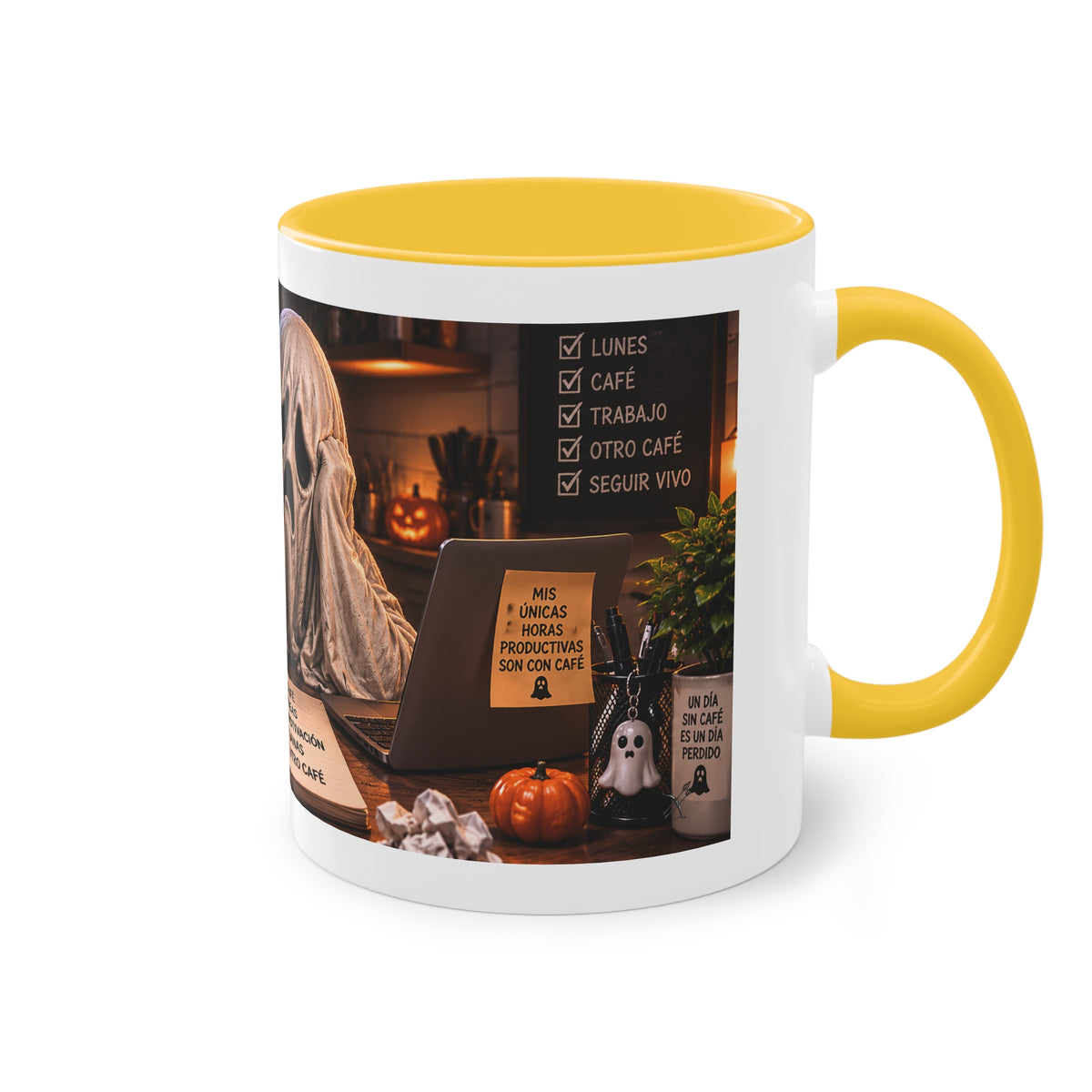Taza No Hay Café de Halloween | Detallia