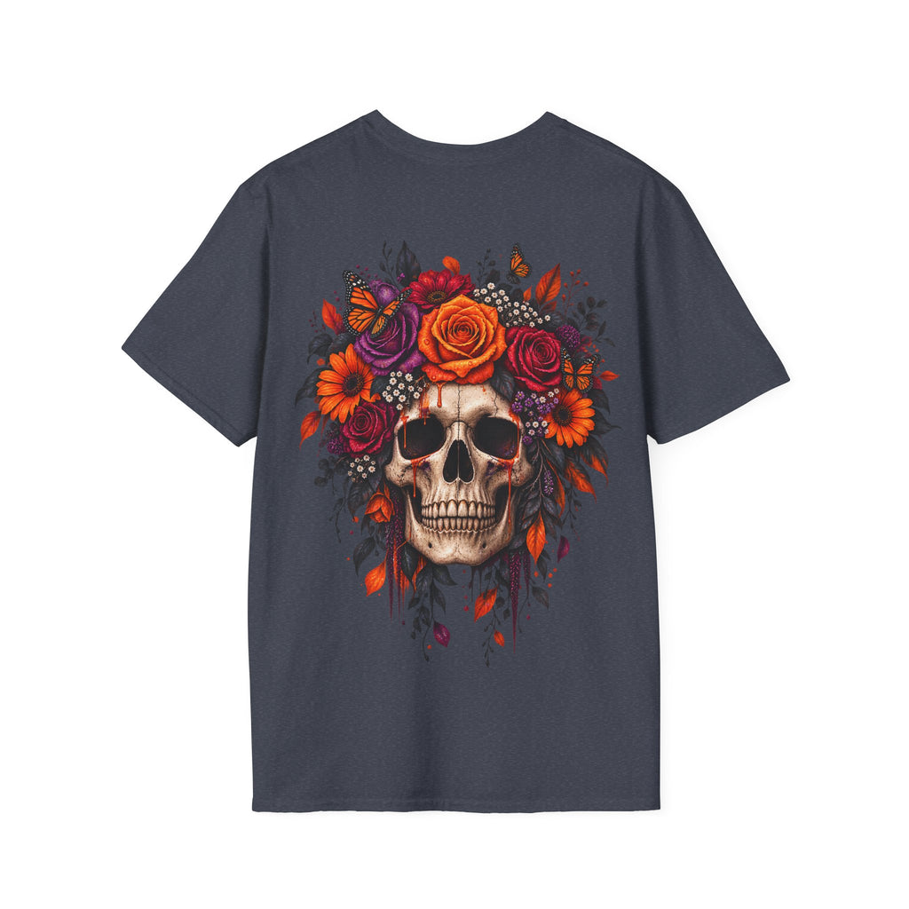 Camiseta Calavera Floral | Detallia