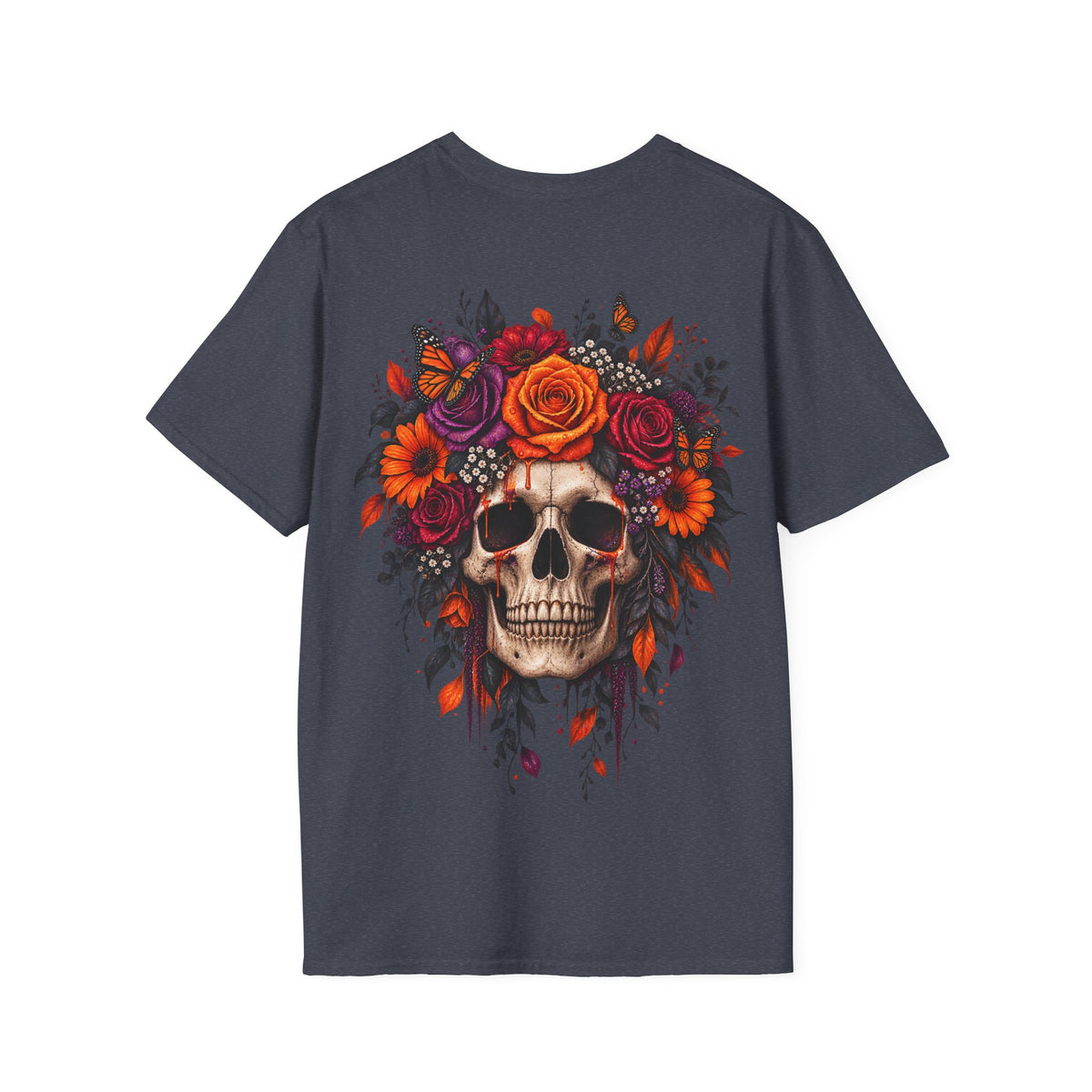 Camiseta Calavera Floral | Detallia