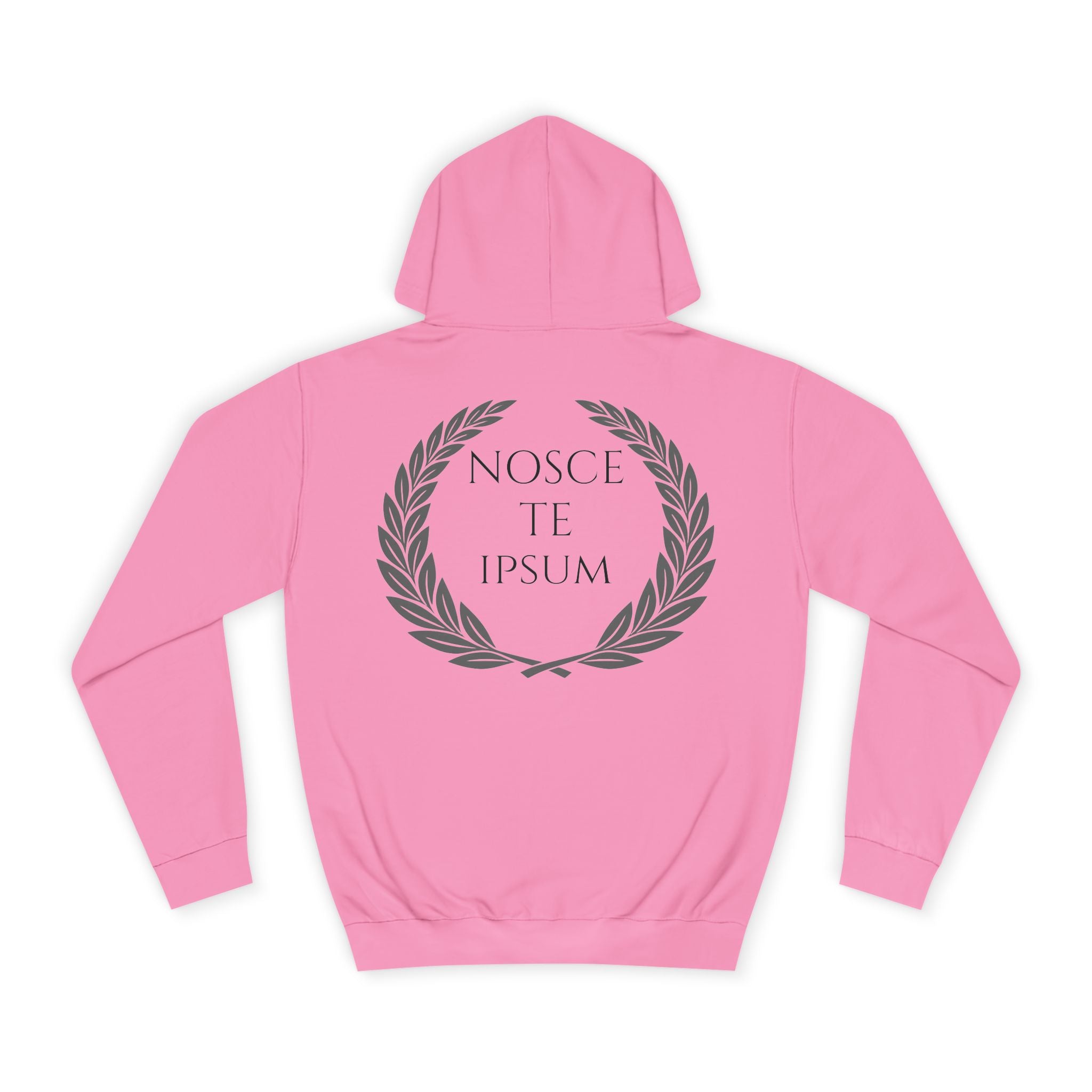 Sudadera Estoica "Nosce Te Ipsum" | Diseño Clásico con Corona de Laurel | Detallia