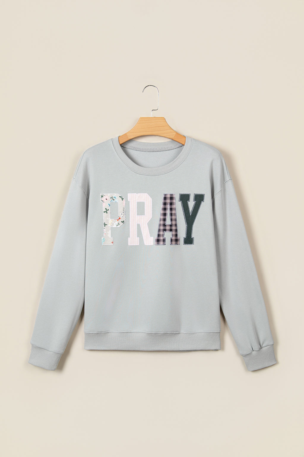 Sudadera Western Café con Parches Bordados | Detallia