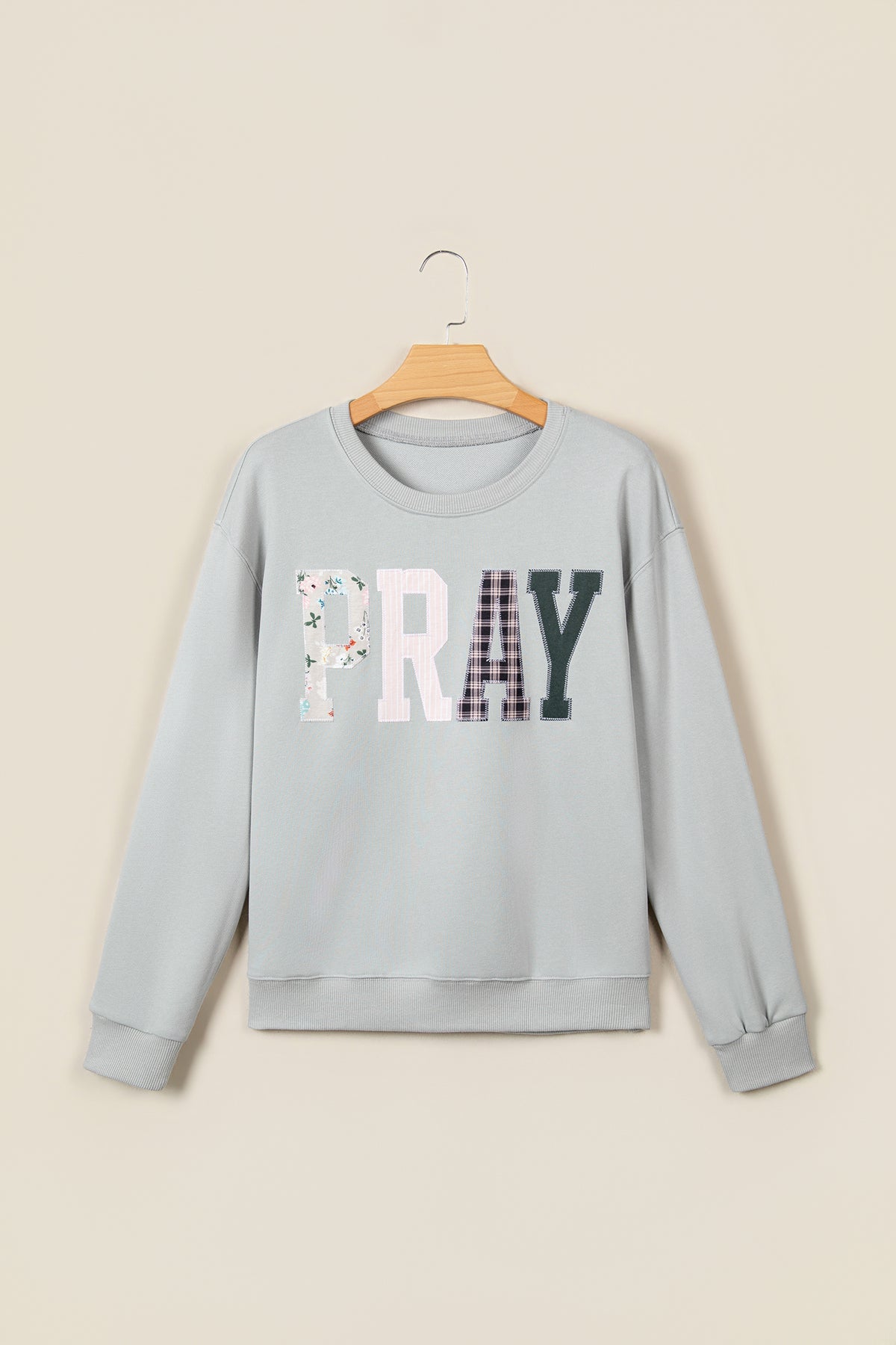 Sudadera Western Café con Parches Bordados | Detallia