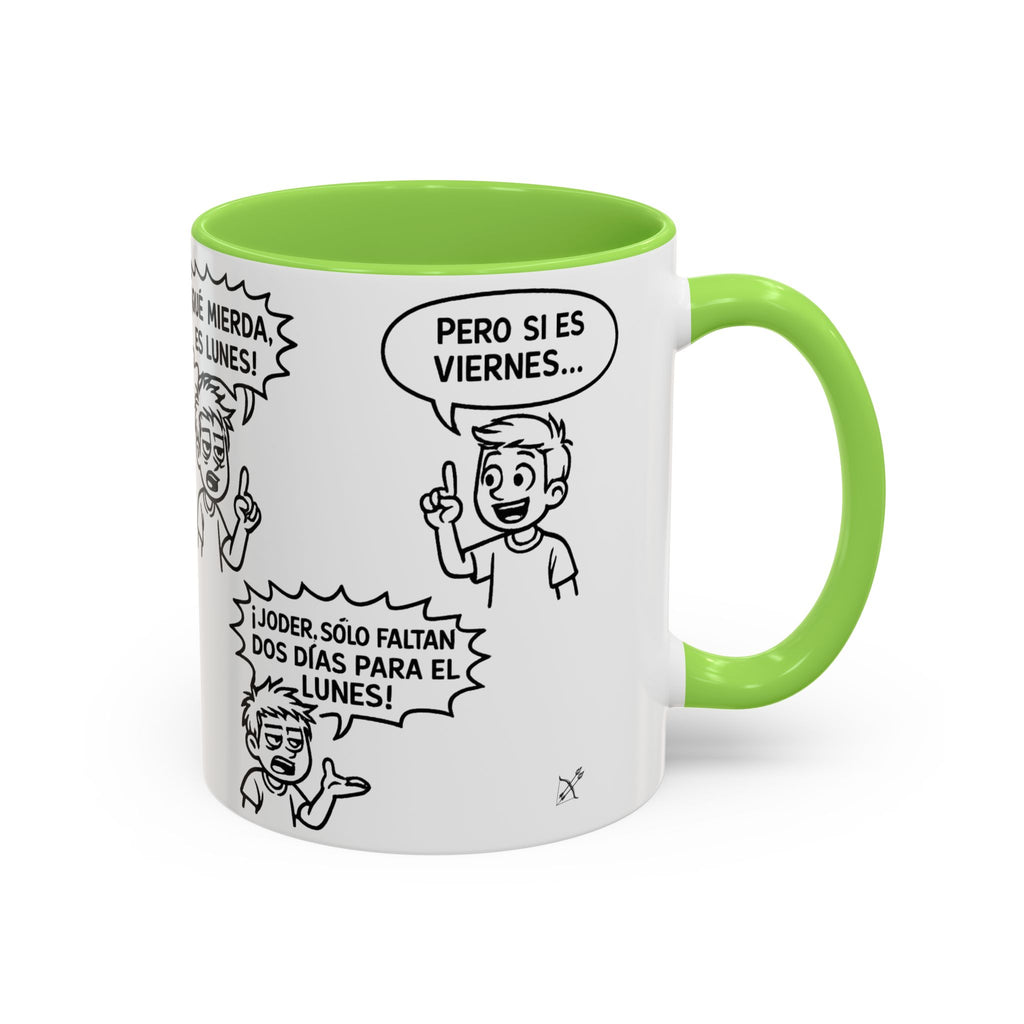 Taza "¡Qué Mierda, Es Lunes!" | Detallia