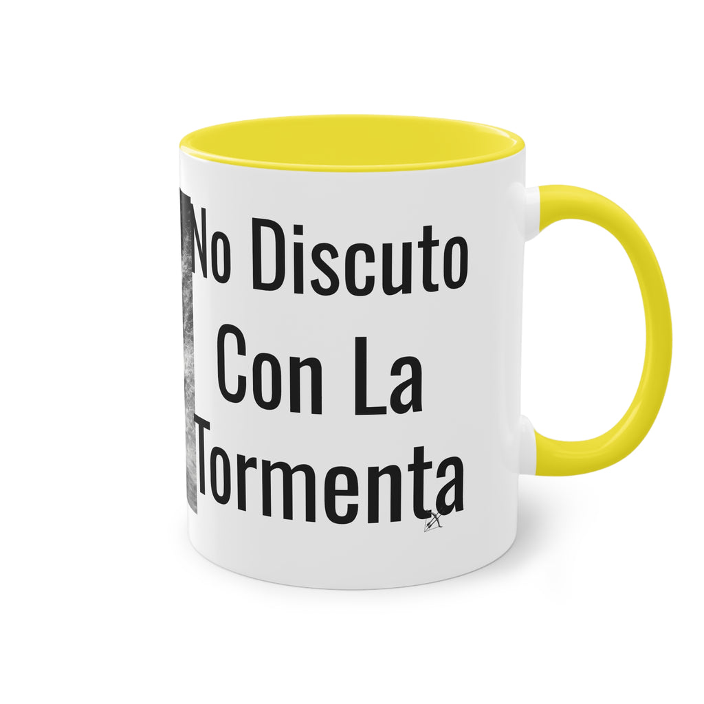Taza "No Discuto Con La Tormenta" | Detallia