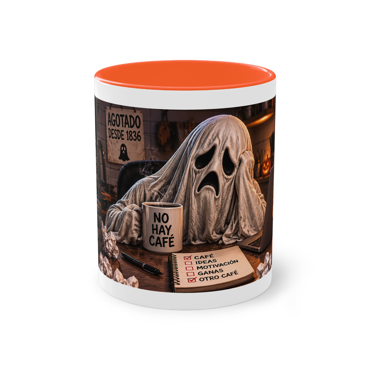 Taza No Hay Café de Halloween | Detallia