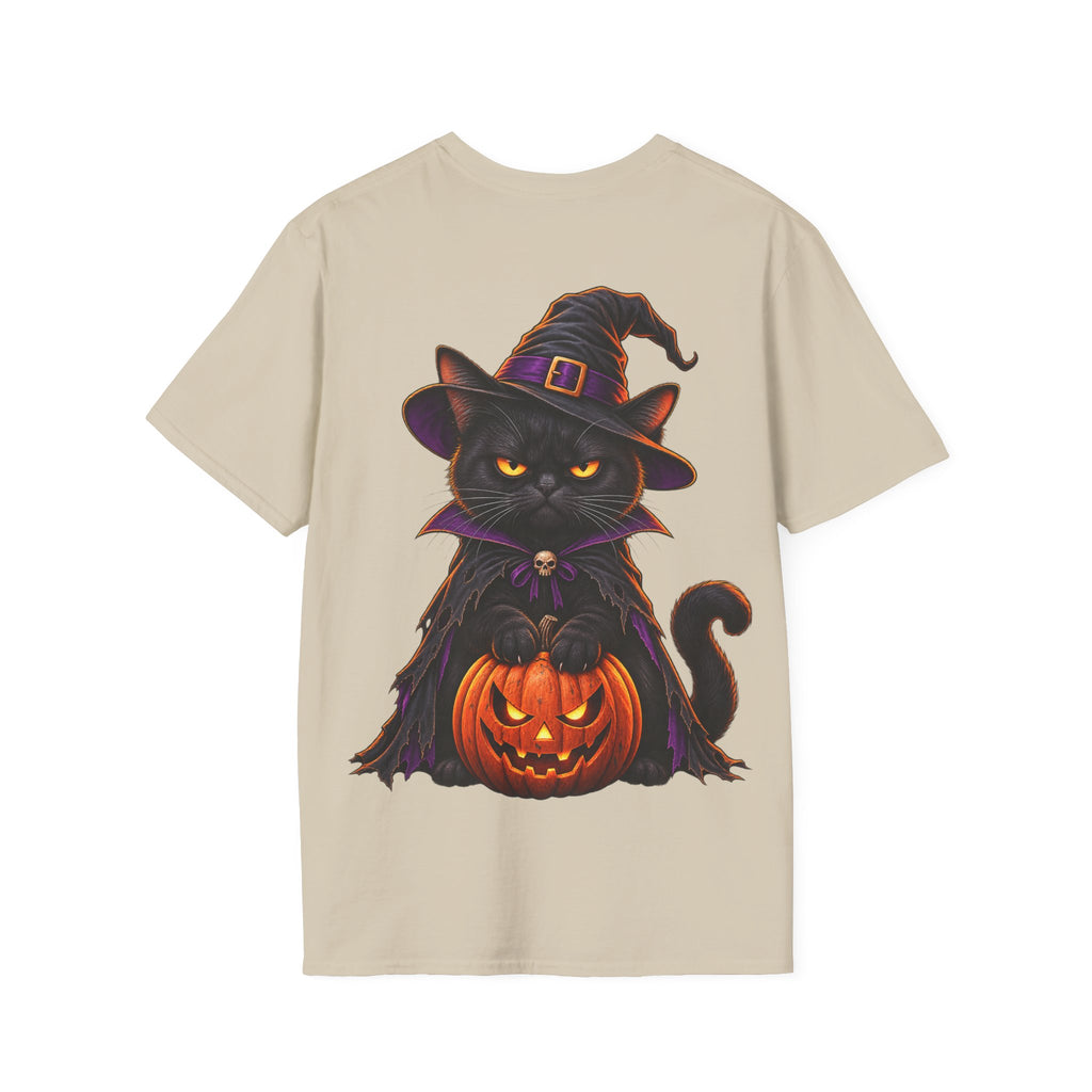 Camiseta Gato Brujo de Halloween | Detallia