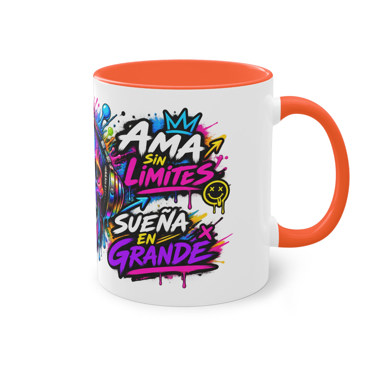 Taza Calavera Vive Sin Miedos | Detallia