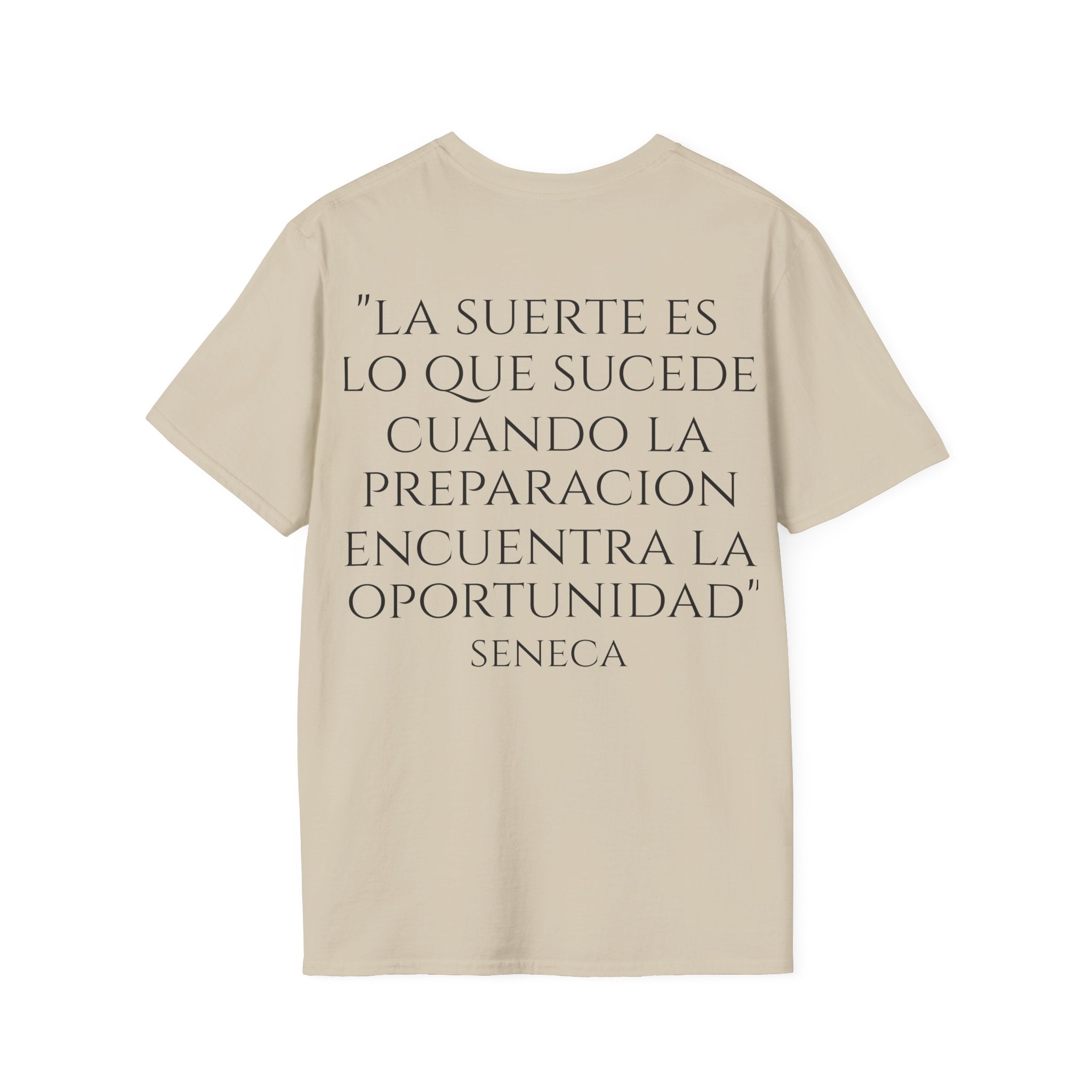 Camiseta "La Suerte Favorece a los Preparados" | Detallia
