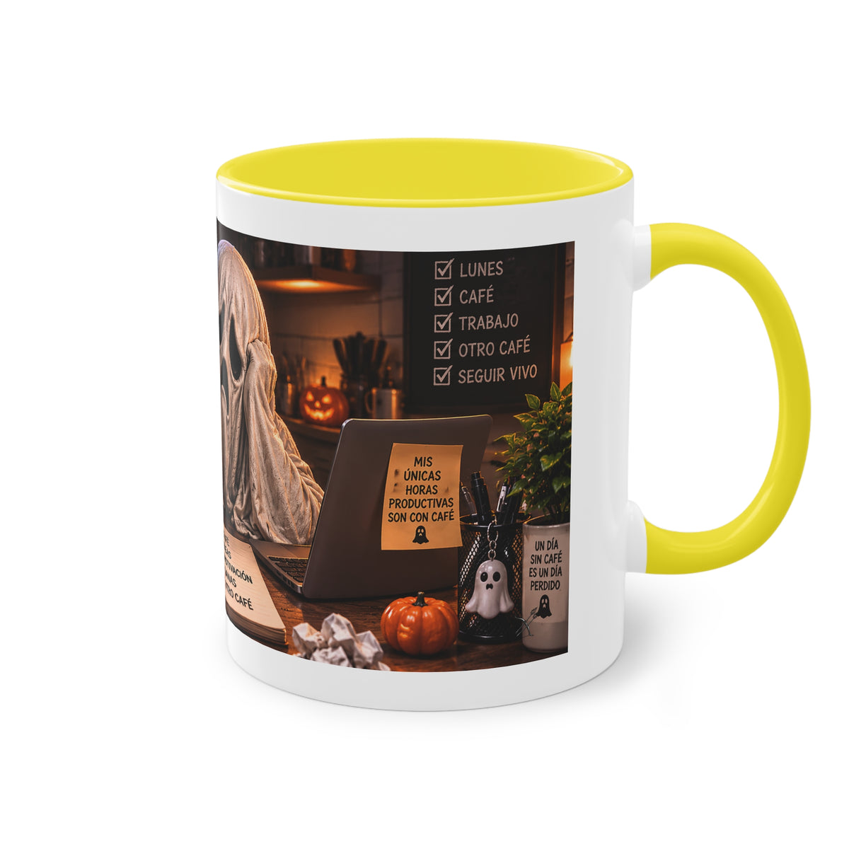 Taza No Hay Café de Halloween | Detallia