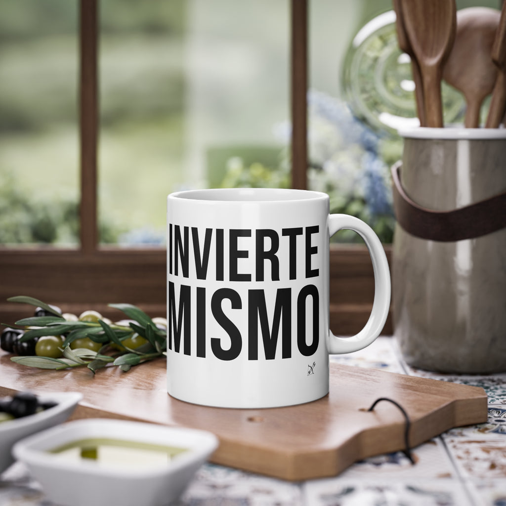 Taza "Invierte en Ti Mismo" | Detallia