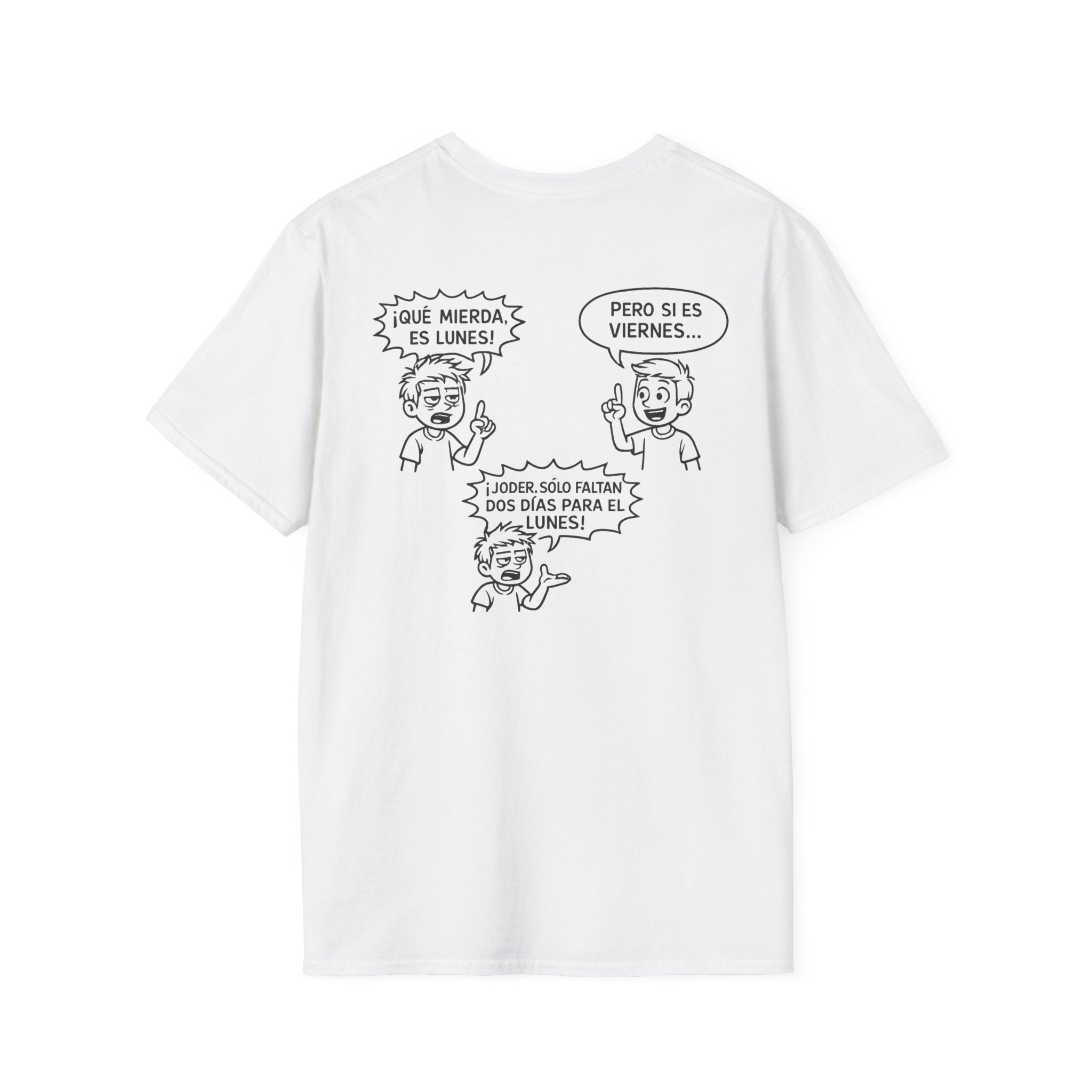 Camiseta "¡Qué Mierda, Es Lunes!" | Detallia