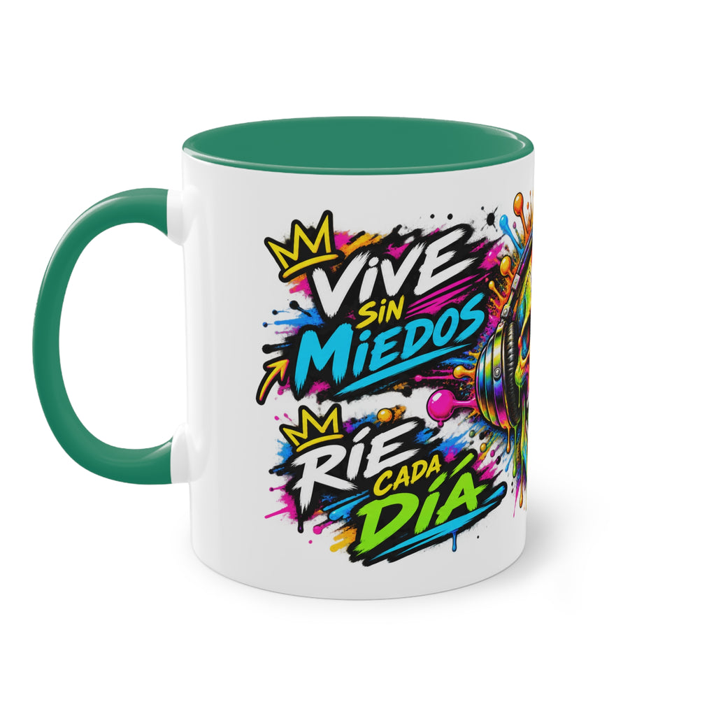Taza Calavera Vive Sin Miedos | Detallia