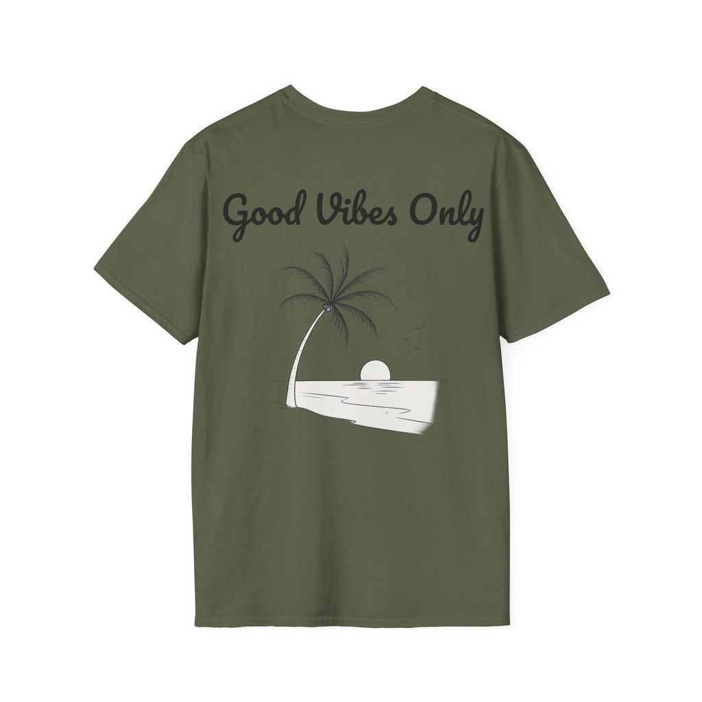 Camiseta Minimalista "Good Vibes Only" | Detallia