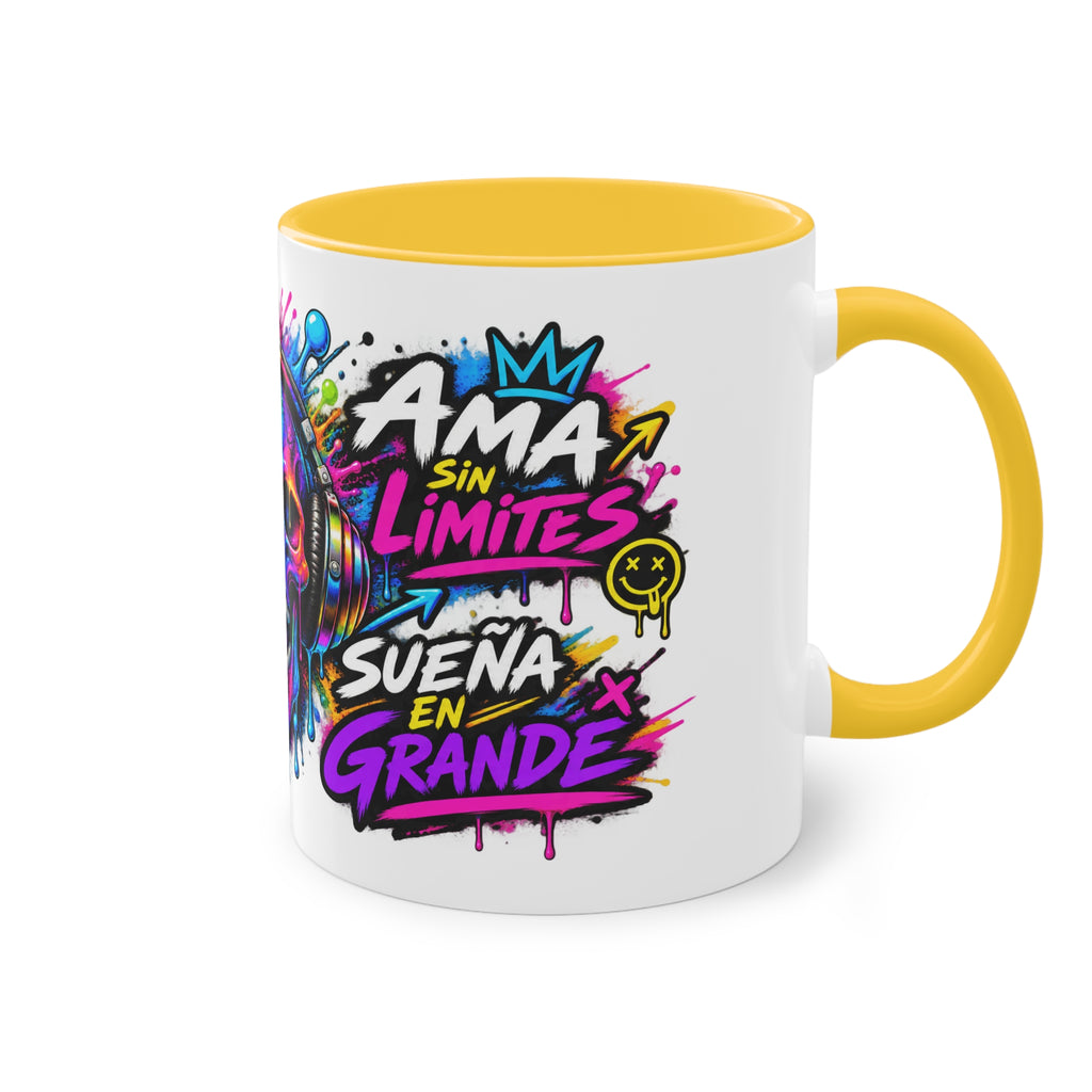 Taza Calavera Vive Sin Miedos | Detallia