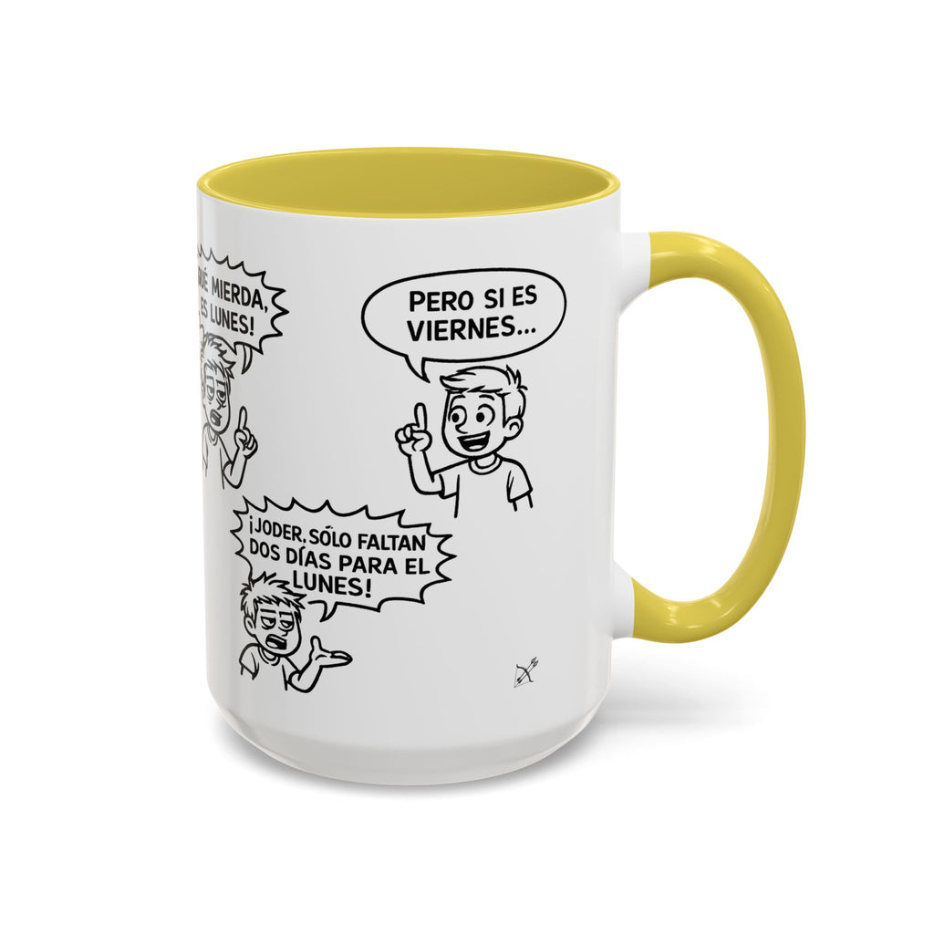 Taza "¡Qué Mierda, Es Lunes!" | Detallia