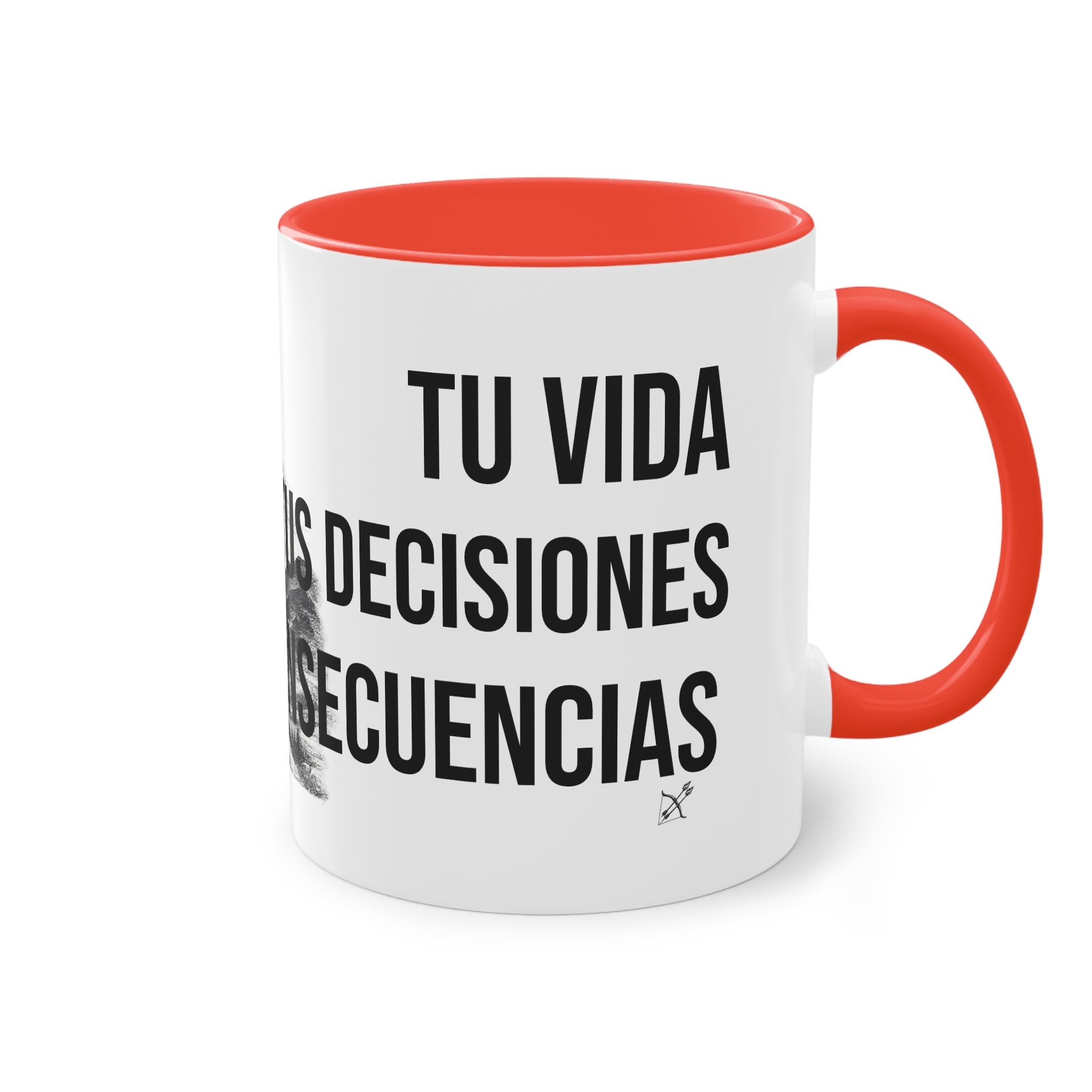 Taza "Tu Vida, Tus Decisiones, Tus Consecuencias" | Detallia